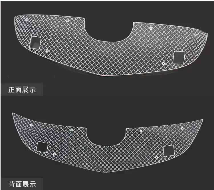 

High quality case for Mazda CX-5 2013 2014 stainless steel Front grille trims auto exterior accessories car styling