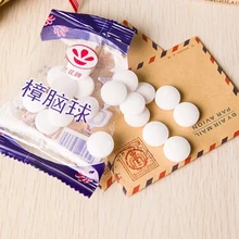 20 шт. круглые натуральные мофболы Camphor домашняя комната эффективная защита от репеллента анти-плесень аэрозоль от моли камфорные шарики мяч для здоровья