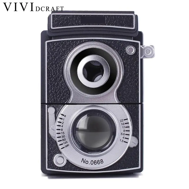 

Kawaii Hand Manual Sharpener Vintage Camera Pencil Sharpener for Students Kids School Stationery Knife Sharpener Mechanical