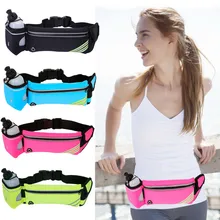 Бегущий поясной мешок спортивная бутылка держатель многофункциональная сумка марафон бегущий отражающий регулируемый пояс сумки