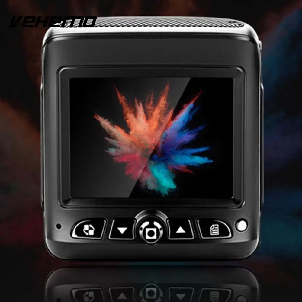 Универсальный видеорегистратор Vehemo 2,4 дюймов, Автомобильный видеорегистратор, видеорегистратор, Автомобильный видеорегистратор, мини-проигрыватель для вождения, 1080P ABS