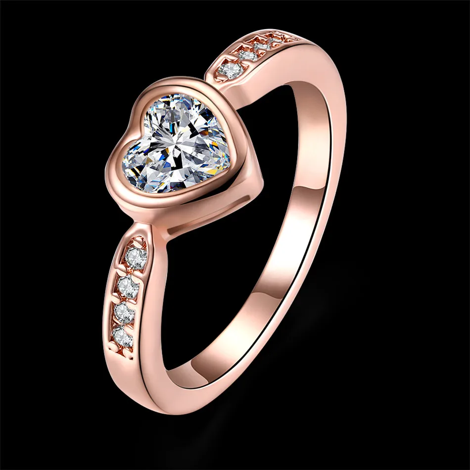 rose gold rings for women
