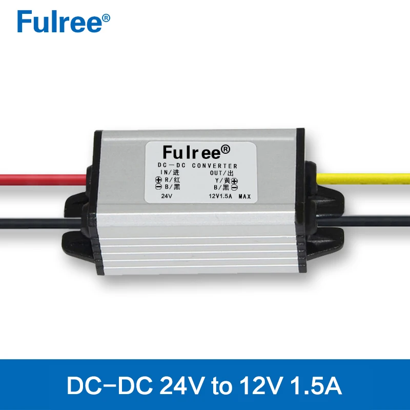 24 В до 12 В 1.5A 3A 5A 10A 15A 20A 30A DC-DC преобразователь питания понижающий регулятор напряжения редуктор трансформатор