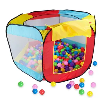 

Play House Indoor and Outdoor Easy Folding Ball Pit Hideaway Tent Play Hut