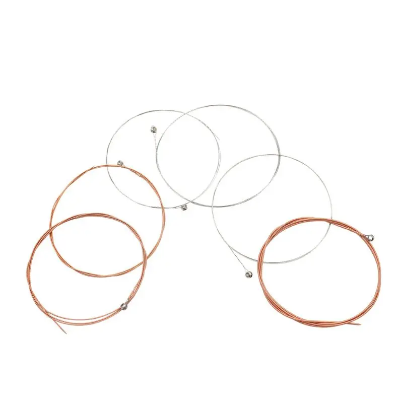 

OOTDTY IRIN A108 Acoustic Guitar Strings Phosphor Bronze Color Alloy Wound 1st-6th(.009-.045) Guitar Strings