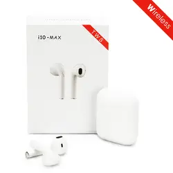 I10 Max СПЦ Айфэнс двойной Earpods мини Беспроводной воздуха Bluetooth стручки наушники с зарядки Box для Android Iphone7/8/X