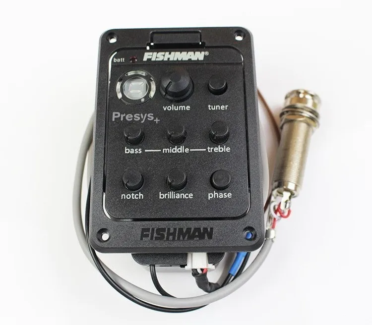 

Fishman 4 Bands EQ Guitar Preamp EQ with Tuner Undersaddle Pickup