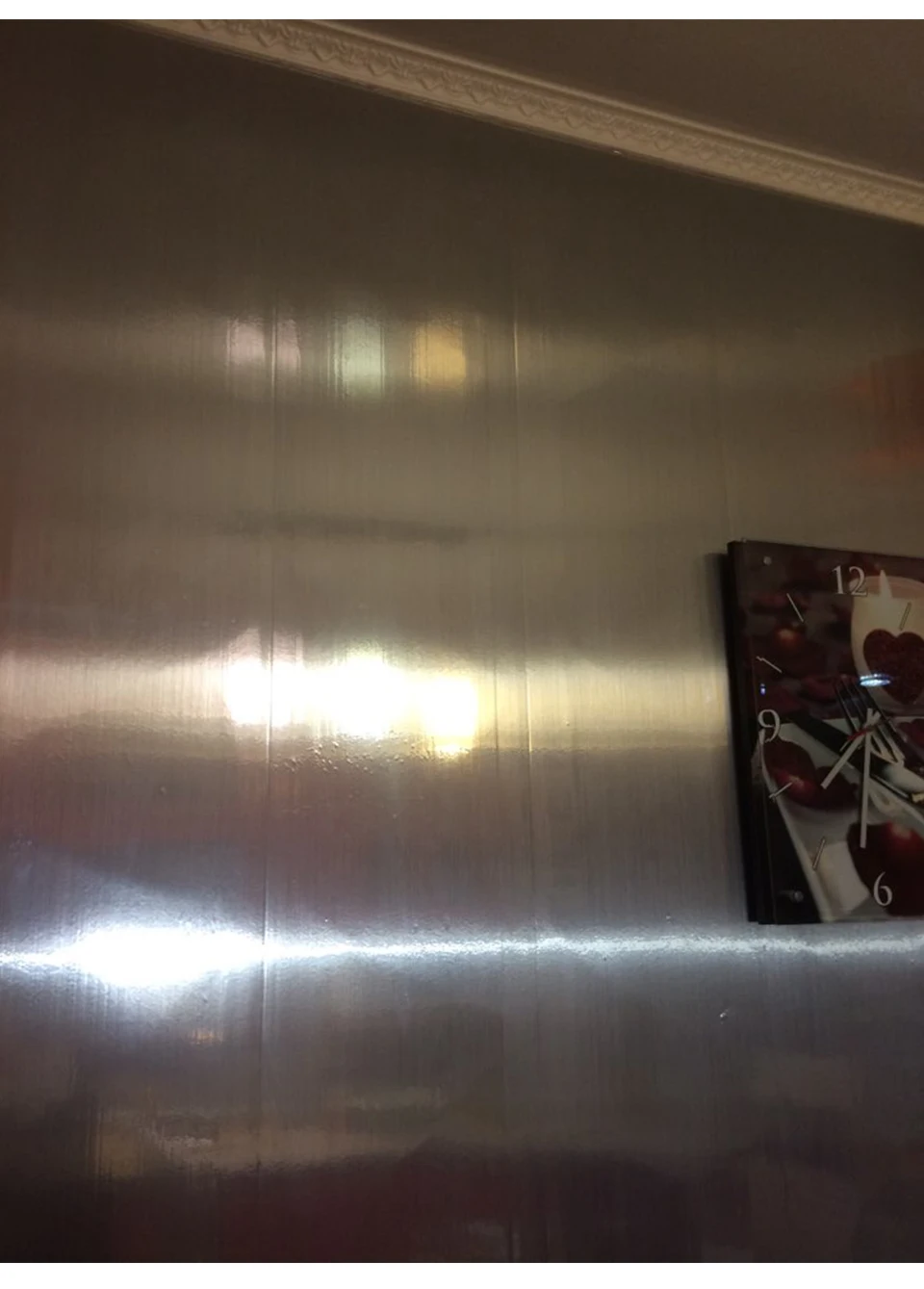 Металлический стиль самоклеющиеся обои серебристо-матовый золотой водонепроницаемый наклейки на стену стерилизатор холодильник домашний декор наклейка