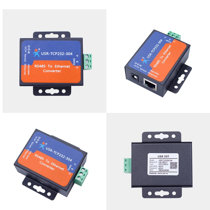 Последовательный RS485 к Ethernet конвертер TCP сервер может осуществить прозрачную передачу интегрированный TCP/IP для регистратора данных в реальном времени