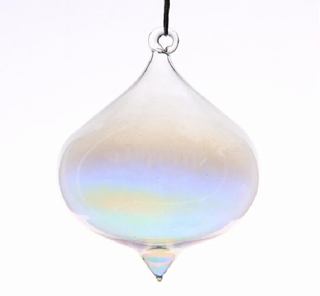Free Shipping Glass Home font b Gardens b font Home Decoration Christmas Xmas Glass Ornament Clear