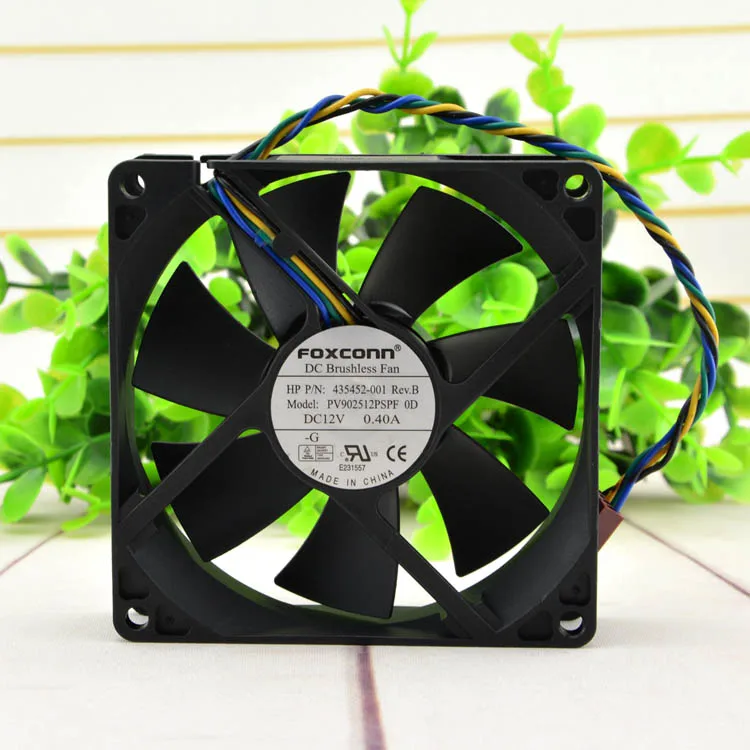PV902512PSPF 0D 12 В 9025 0 40a 9 см 90*90*25 мм FOXCONN 4 wire PWM вентилятор шасси | Компьютеры и офис
