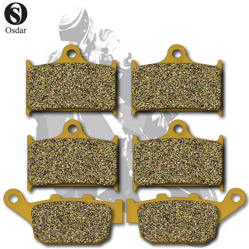 

Motorcycle Brake Pads Front+Rear For TRIUMPH Daytona 600 03-06 650 2005 955i (5 Bolt) 01-06 Speedfour 600 02-05 TT 600 00-03