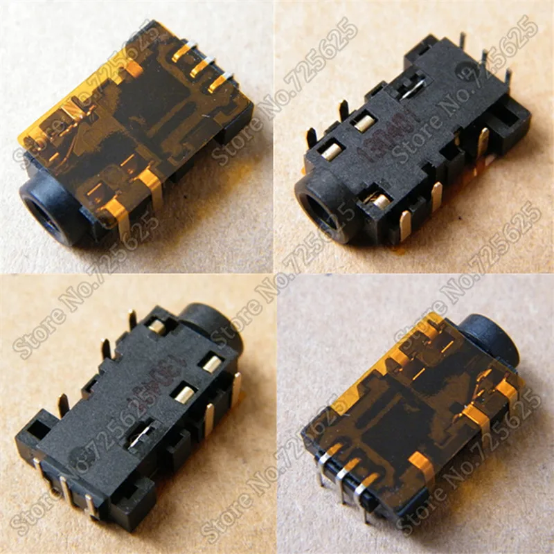 19x11x4 4mm Audio jack 8P Headphone MIC jack socket connector for Notebook Netbook Laptop PCB audio jack x50