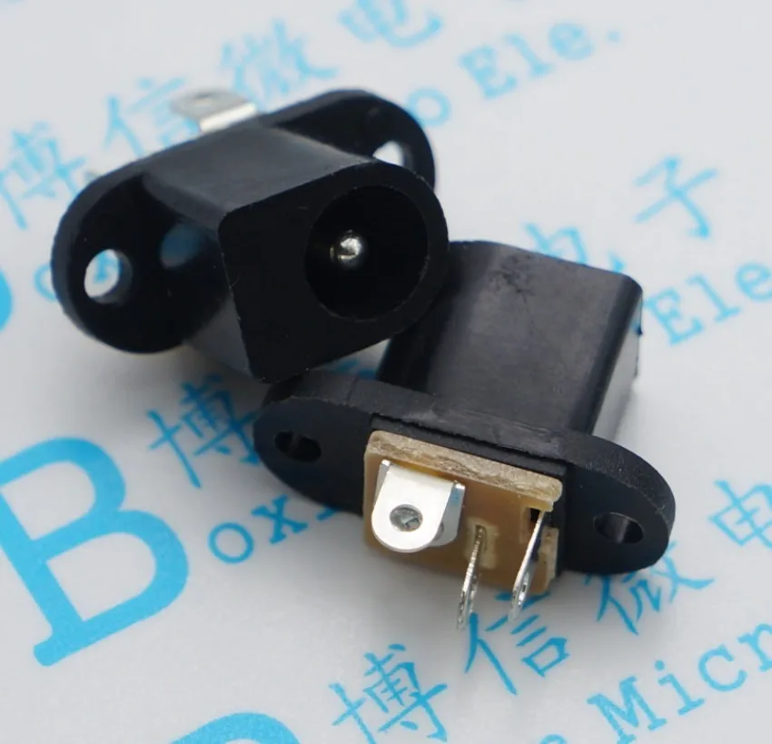 

120pcs DC017 needle 5.5*2.1mm DC-017 with screw hole outlet for power supply