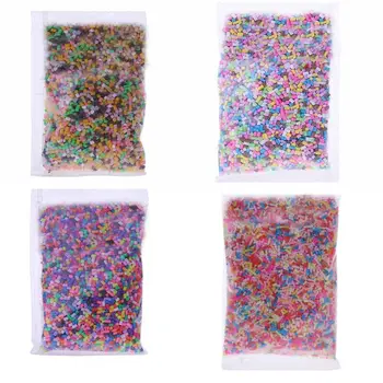 

26g Plastic Rainbow Sprinkles Fluffy Floam Slime Clay Mud DIY Slime Accessories