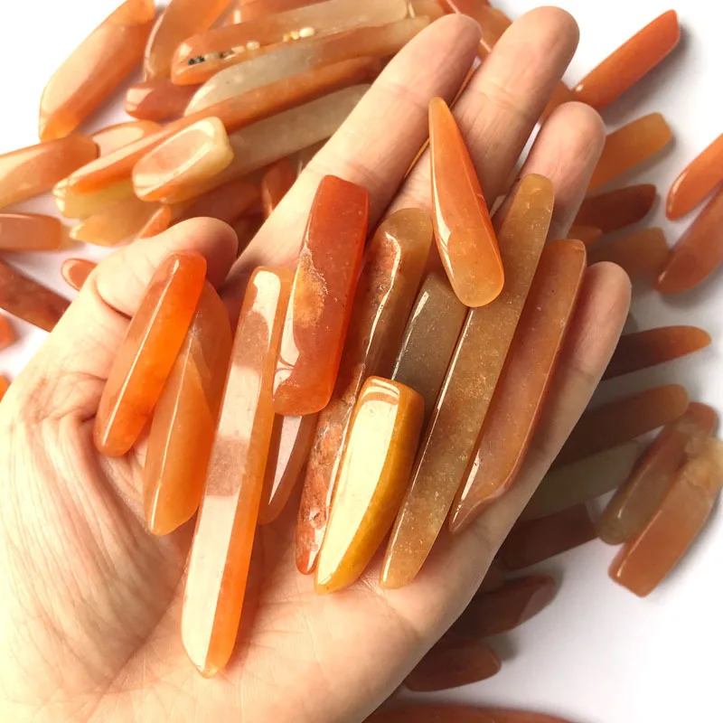 

100g Natural Red Aventurine Quartz Crystal Stone Bud Crystal Rock Chips Specimen Healing Collection Fish Tank Stone