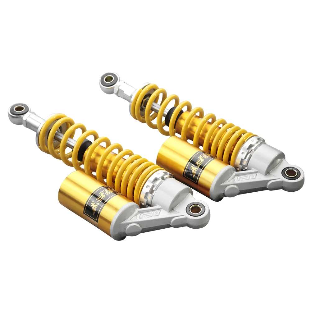 GZYF 12.5" inch 320mm 7mm Spring Motorbike Motor Nitrogen Air Shock Absorbers Supension Damper Damping Cushion Universal Motorcycle For Honda Suzuki Yamaha Kawasaki ATV Go Kart Quad Dirt Sport Bikes motorcross