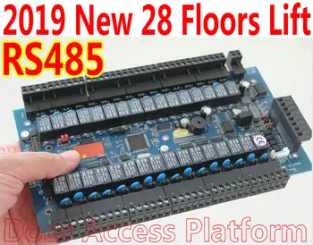 

2019 New 28 Floors RS485 Elevator Access Controller Panel,Elevator PCB Board with RS485 1200Meters Communication Distance max