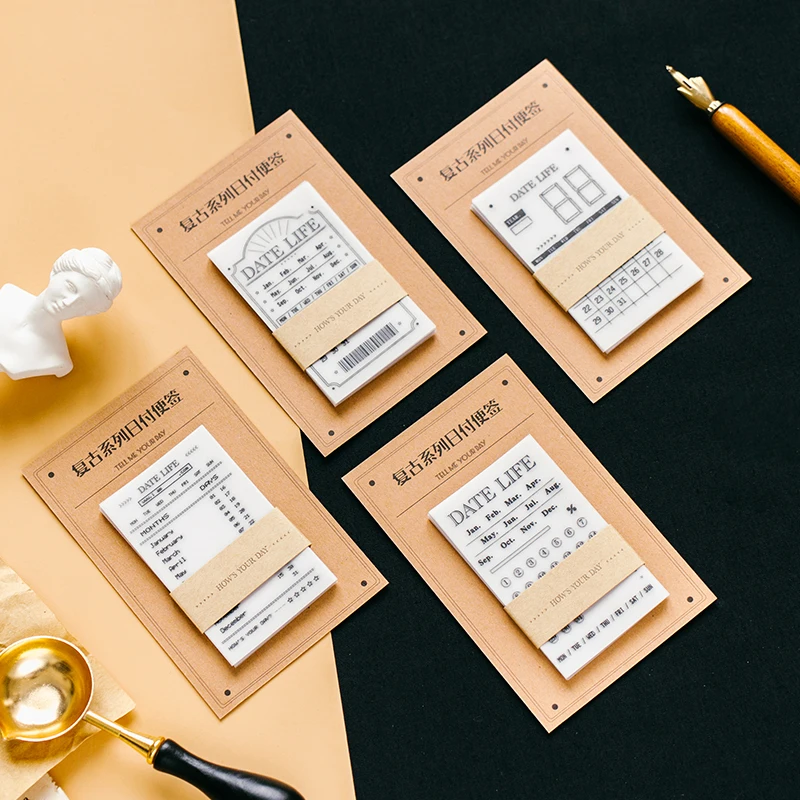 

30 sheets/set sulfuric acid paper retro old paper Memo Pad Writing pad Stationery Message Note Diary Planner No stickiness