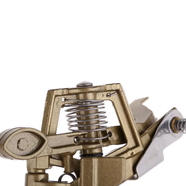 Garden Water Sprinkler Spray Nozzle Fountain Irrigation Connector Copper Rotate Rocker Arm watering Tool 1/2 Inch