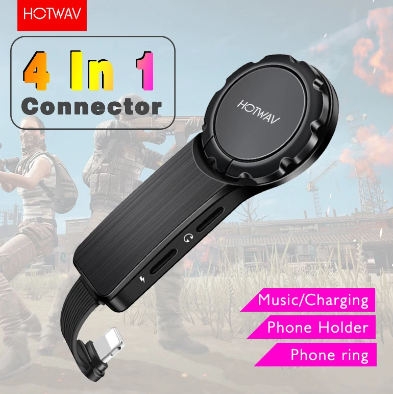 

HOTWAV 2 in 1 for lightning splitter adapter usb audio headphone for lightning to jack audio adapter extension for iphone