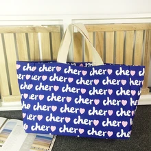 Плюс размер утолщение холст хозяйственная сумка груша ch r хозяйственная сумка одно плечо сумка Экологичная сумка