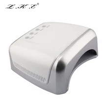 LKE 60W UV lamp 110 240V Machine for Nail Polish Gel Varnish Nail Art Tools