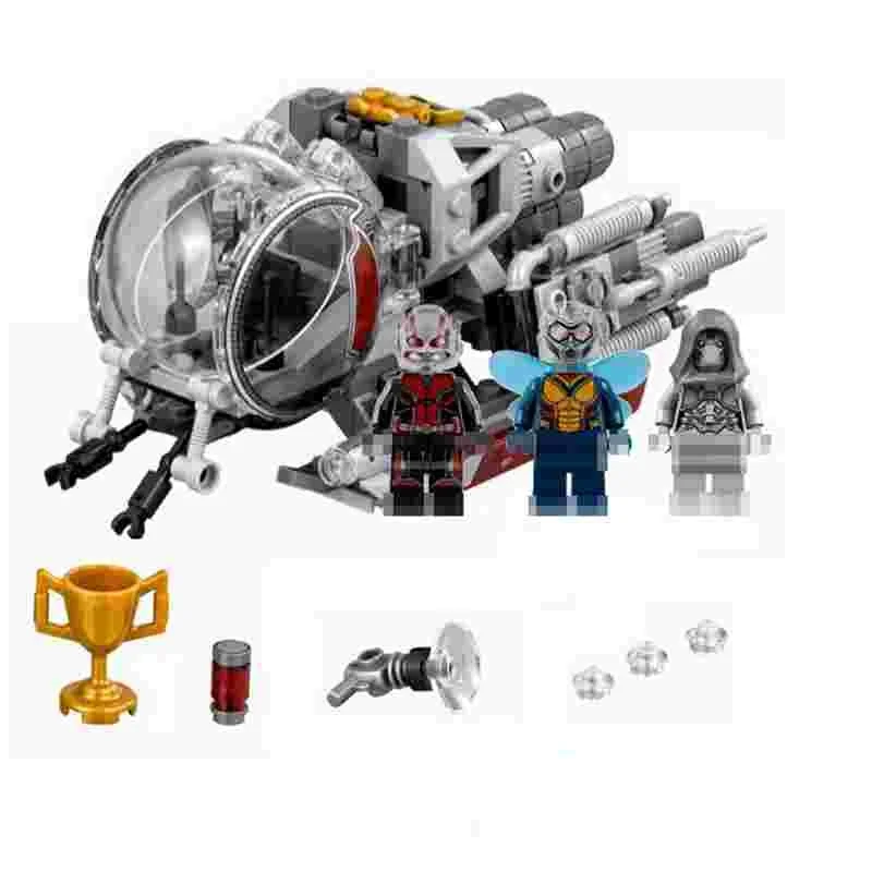 

Marvel Movie The Avengers Quantum Realm Explorers Set Antman Wasp Building Blocks Toys 224PCS Super Heroes Figures Sets
