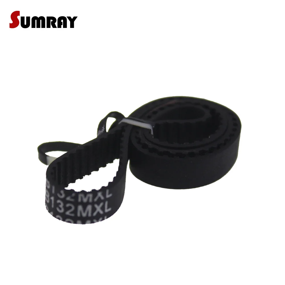 

2PCS Rubber Belt MXL 104/105/106/106.4/107/108/109/110/110.4/111 Length Synchronous Belt 6/10mm Width Conveyor Belt for Pulleys