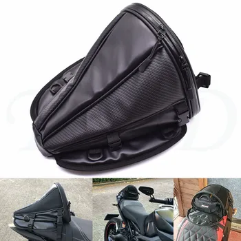 

New carbon fiber color motorcycle tail bag seat backpack handbag For BMW F800GS F800S F800R F800GT F800ST F650GS F700GS K1600
