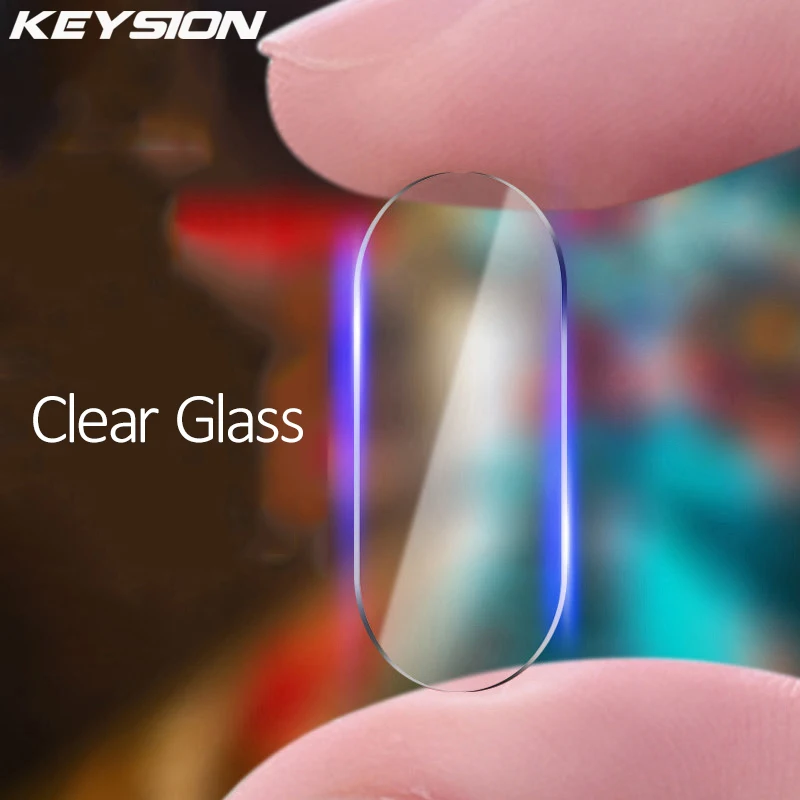 

KEYSION Glass for Meizu Note 9 Tempered Clear Glass Camera Len Glass Anti-Explosion Screen Protector Flim Glass for Meizu Note 9