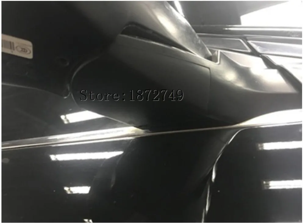 

For Honda CRV 2007--2011 2012--2016 rearview mirror cover Triangle base black plastic small cover
