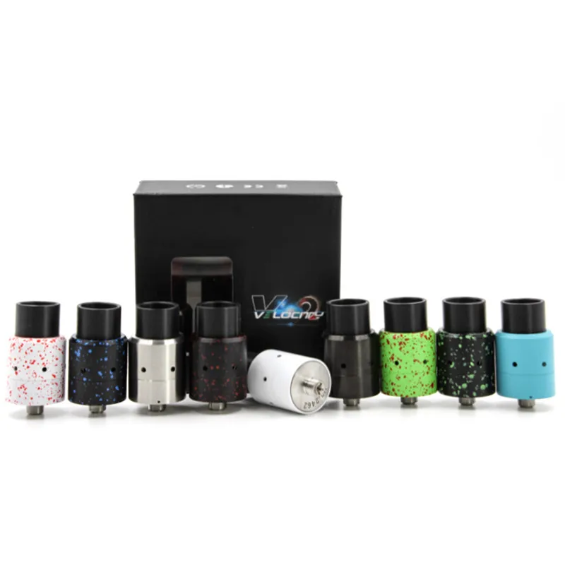 

Velocity RDA Atomizer Vape Tank 22mm Vaporizer Rebuilding Dripping RDA Atomizer Vape 510 Thread Vape Vaporizador