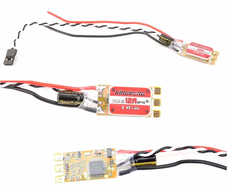 4 шт./лот KINGKONG BLHeli (без BEC) 12A 20A бесщеточный высокоскоростной ESC с OneShot125 для