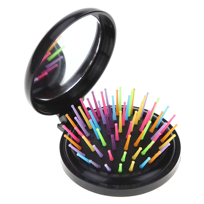 Rainbow Volume S Brush Hair Curl Magic Accessory Perm Wave Straight