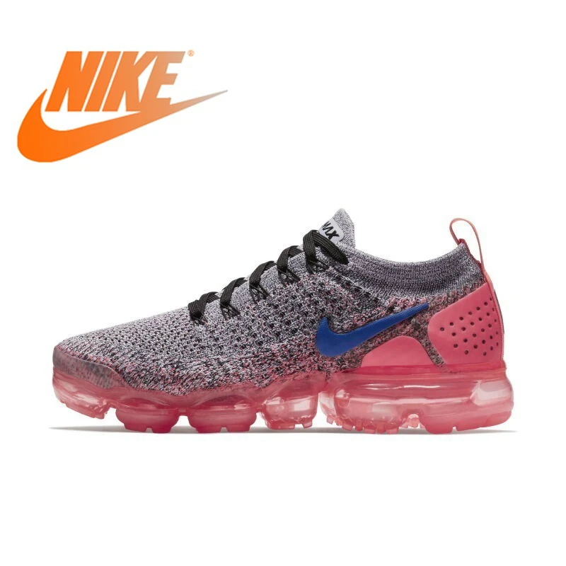 

Official Authentic NIKE Air Max Vapormax Flyknit Women's Running Shoes Outdoor Sports Shoes Fashion Rubber Cushion Lace 942843