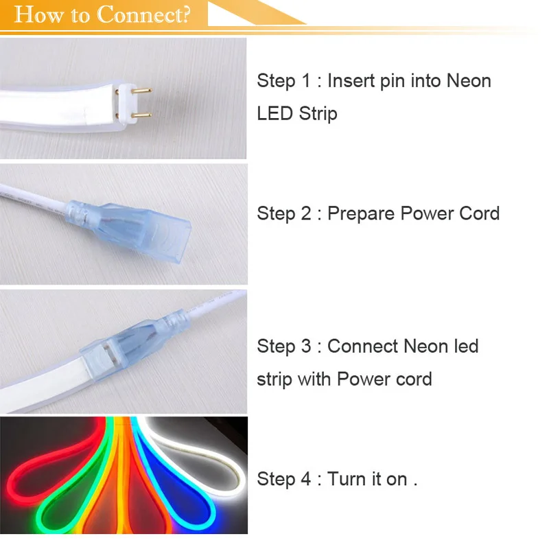 12V неон Flex RGB на открытом воздухе IP67 Водонепроницаемый трубка 0 5 м 025 длина реза для