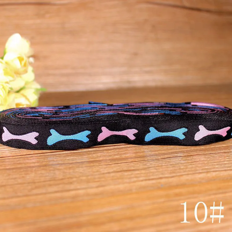 10- 1.6cm 20 ярдов вышивка мультфильм тесьма национальная тканая одежда шитье из Кружева ошейник лента для собаки декоративная лента - Цвет: 10- 1.6cm
