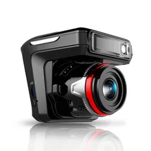 2.4 “Скрытая 3 в 1 GPS потока Антирадары Видеорегистраторы для автомобилей 1080 P Английский Голос двойной Len регистраторы видео Регистраторы видеокамера Ночное видение