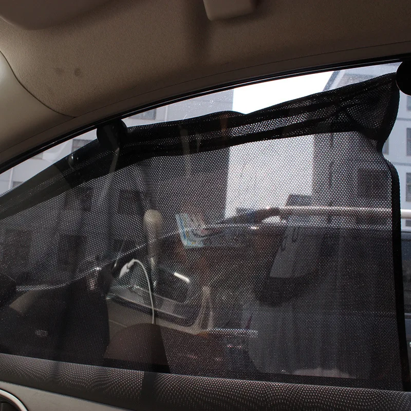 2Pcs 50 X 75cm Universal Mesh Cloth Car Interior Side Car ...