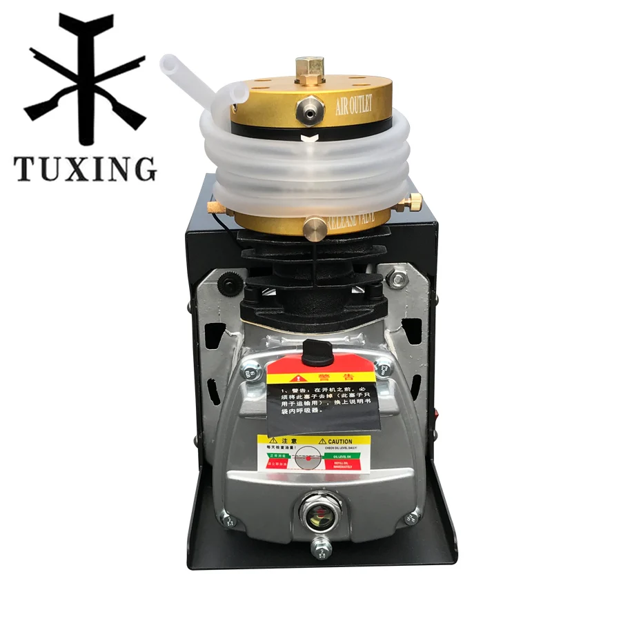 TUXING pcp air compressor for airgun paintball rifles high pressure