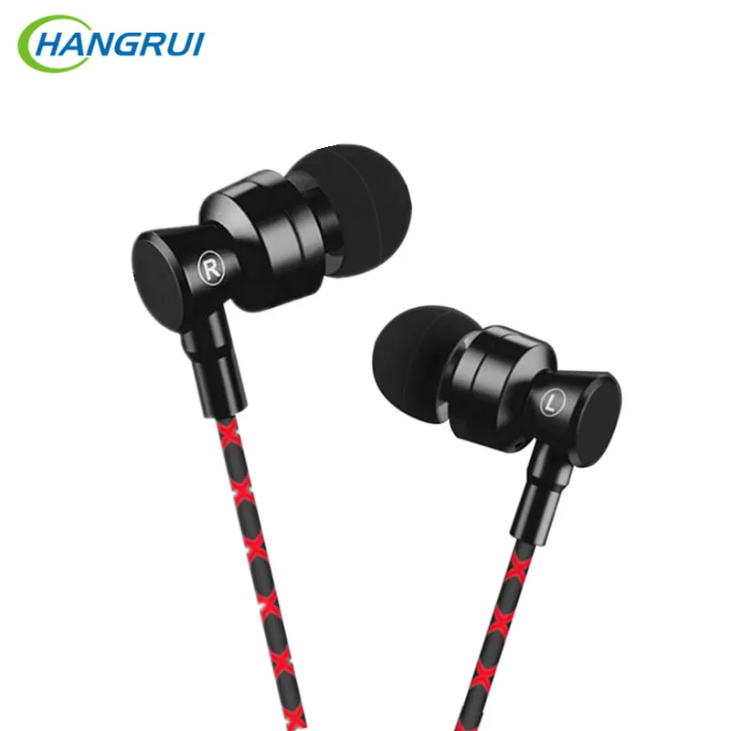 HANGRUI USB Type C Earphone In Ear earphones With Mic Bass Wired Earbuds For Xiaomi Mi6 letv leeco le 2 2Pro Max Type-C Earphone