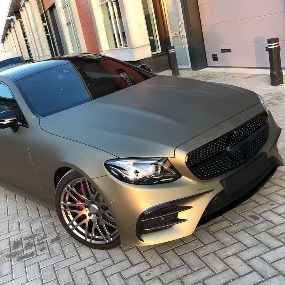 6 шт. передние вентиляционные отверстия для бампера Mercedes Benz E Class C238 E300 E400 Sport E43 AMG