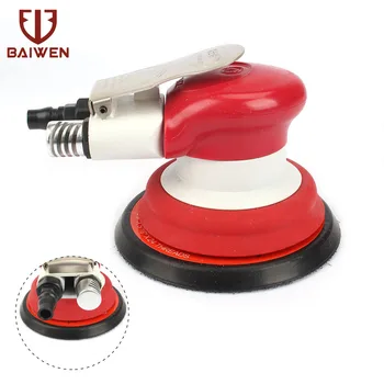 

5" Air Sander Circle Round Pad air Sanders Random Orbital Palm Polishing Grinding Machine air tool