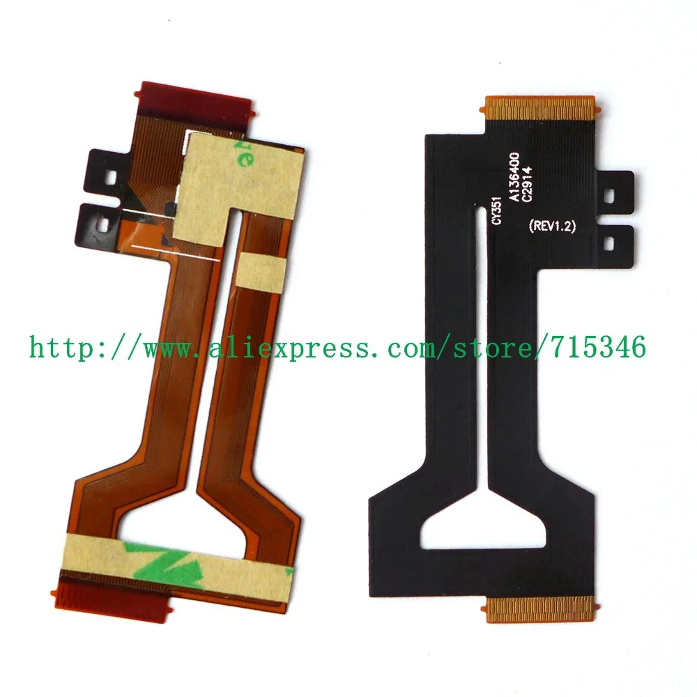 

NEW Shaft Rotating LCD Flex Cable For Casio EX-ZR50 ZR50 Digital Camera Repair Part