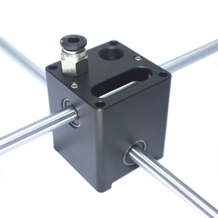 GIULY Ultimaker 2 Parts Aluminum Cross Housing Replace the Original Plastic Housing for 6mm Axis