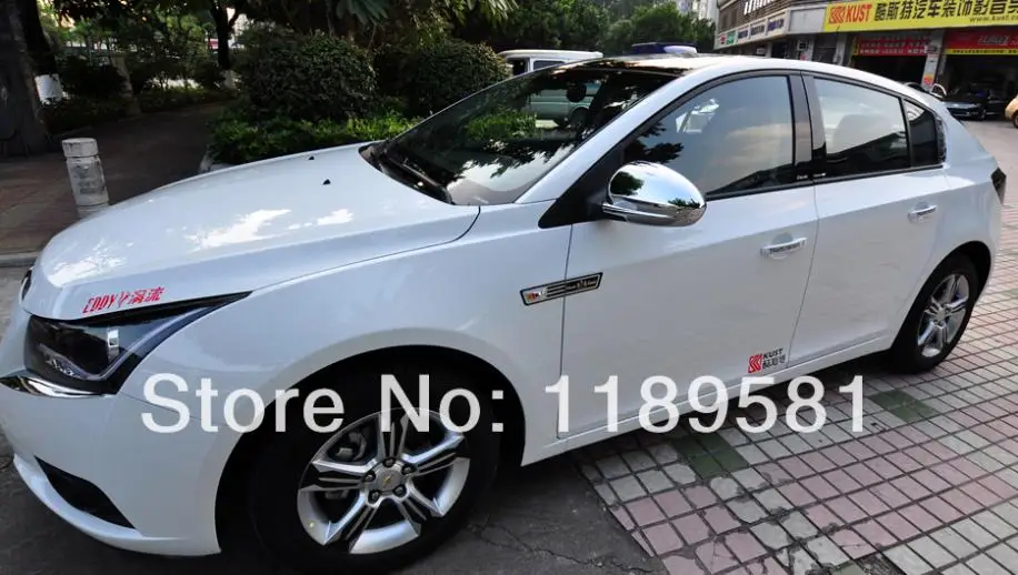 Для хэтчбека Chevrolet Cruze 2012 2013 2014 2015 хромированная боковая накладка на зеркало из