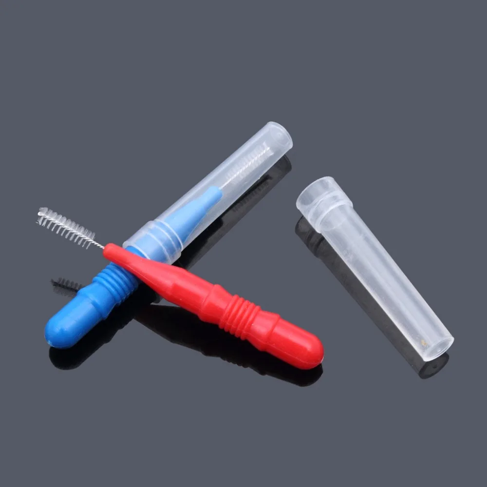 2.5mm 3.0mm Interdental Brush Cleaners 50 Pcs Toothpick Flossing Head Oral Dental Care Teeth Brush Kit (7)