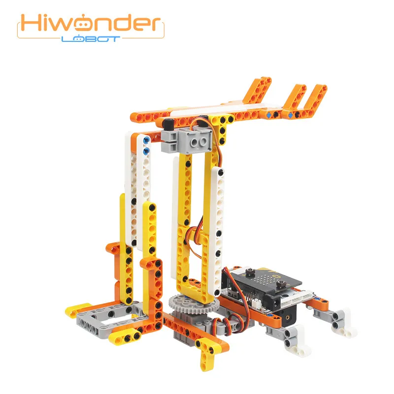 Hiwonder LOBOT DaDa: бит робот комплект микро: бит программируемый электронный строительный блок образование