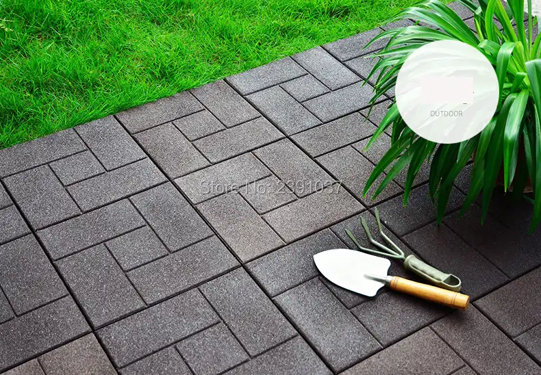 Slide Rubber Floor Tiles Ground Mat Outdoor Kindergarten School Rubber Floor Tiles Ground Mat Outdoor